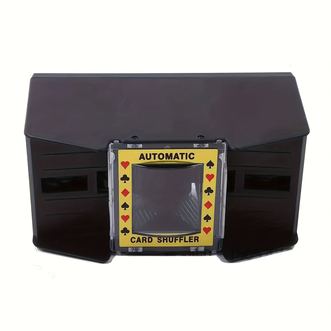 Automatic Card Shuffler for Standard Playing Cards | Battery Operated, Plastic | Poker, Bridge &amp; Board Game Nights 3