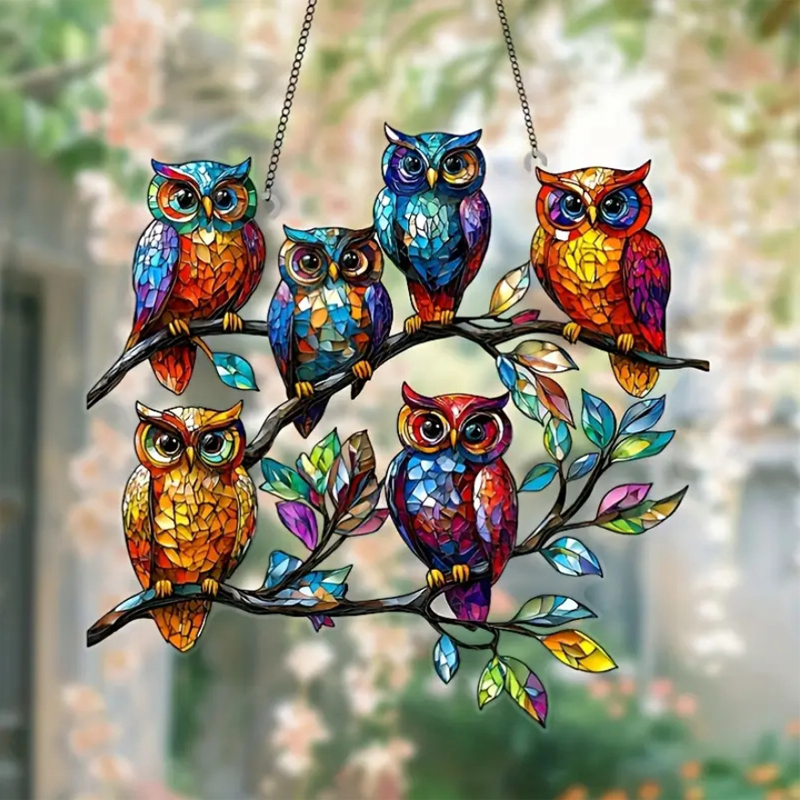 Bird Wall Art Panel Fade-Resistant Lightweight Design 2