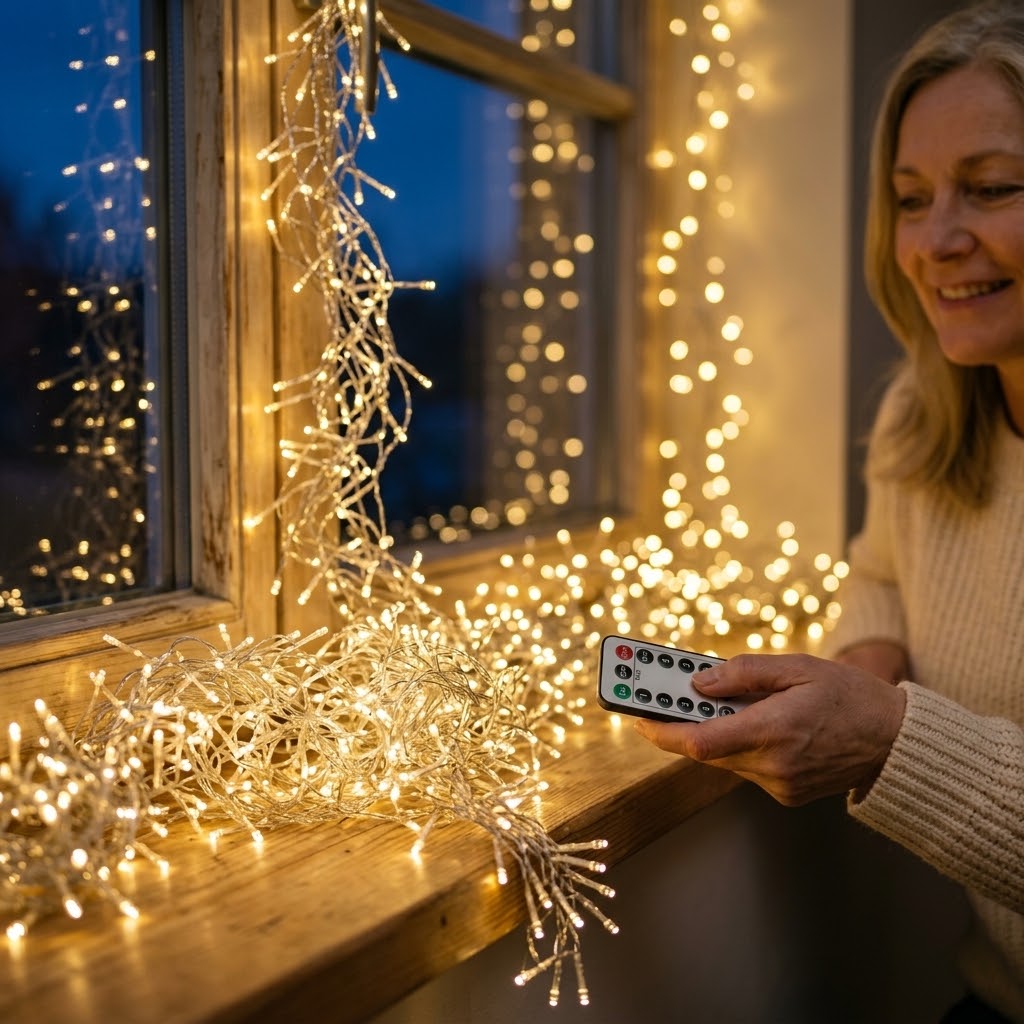 Christmas Lights Copper Wire LED IP65 Waterproof with Remote Control 2
