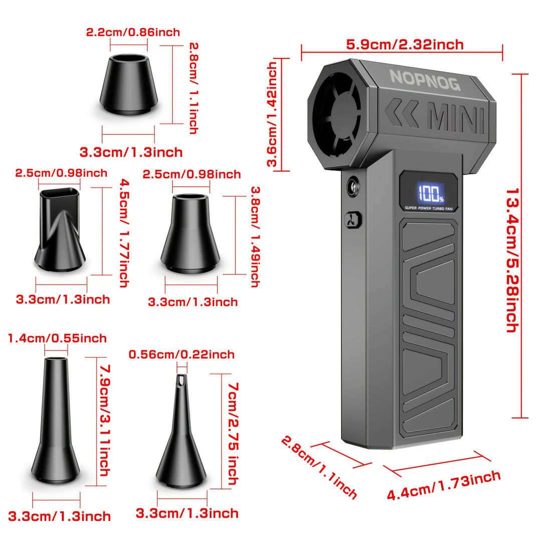 Cordless Vacuum Cleaner Mini Rechargeable 2-in-1 with 130,000 RPM Motor 10