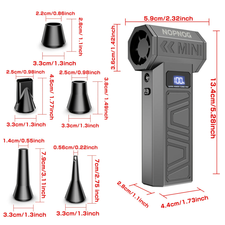 Cordless Vacuum Cleaner Mini Rechargeable 2-in-1 with 130,000 RPM Motor 10
