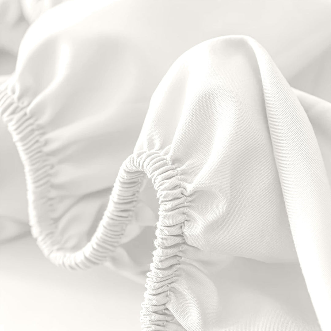 Extra Deep Fitted Bed Sheet, Up to 29 cm Depth | Single, Double, King, Super King, 12 Colours | Wrinkle-Resistant All-Season Fit 26