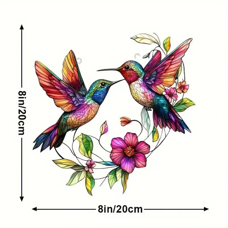 Bird Wall Art Panel Fade-Resistant Lightweight Design 9