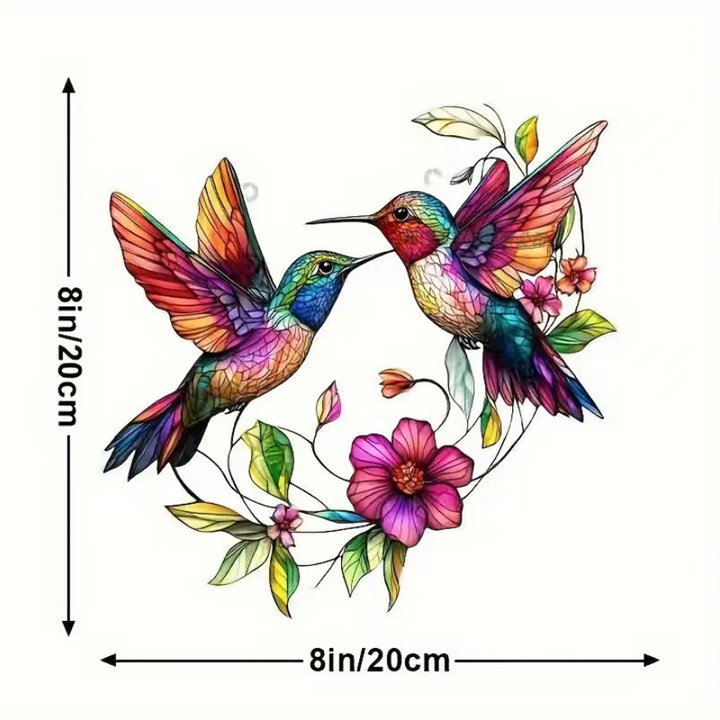 Bird Wall Art Panel Fade-Resistant Lightweight Design 9