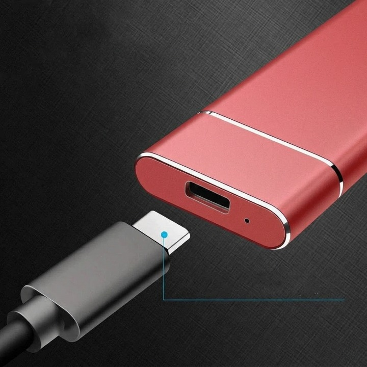 8TB External SSD — USB 3.1 Type-C, Plug &amp; Play, Aluminum 5