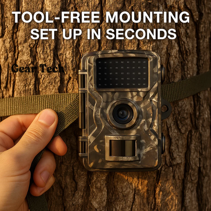 Wildlife Trail Camera Night Vision 16MP 1080p IP66 2