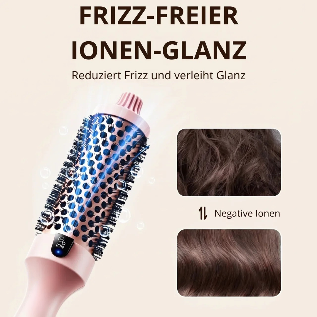 5-in-1 Hot Air Styling Brush | Ionic Technology | Dries, Straightens, Curls, Adds Volume &amp; Smooths Frizz for All Hair Types 9