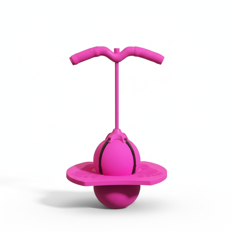 Balance Hop Ball for Kids | Removable Foam Handles for All Skill Levels | Non-Slip Platform for Indoor and Outdoor Use 20