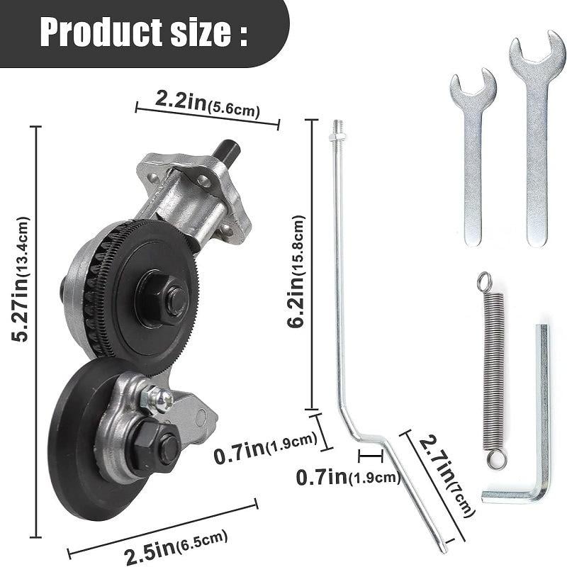 Metal Cutter Drill Attachment Clean Edge Protective Guard 10
