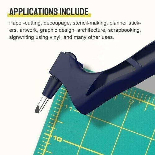 Rotary Craft Knife 360° Rotating Stainless Steel Blade 5