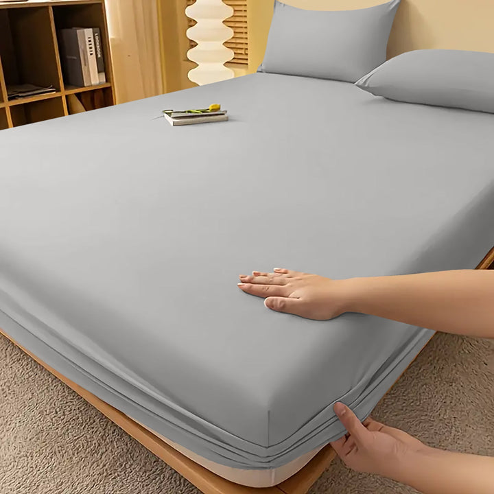 Extra Deep Fitted Bed Sheet, Up to 29 cm Depth | Single, Double, King, Super King, 12 Colours | Wrinkle-Resistant All-Season Fit 35