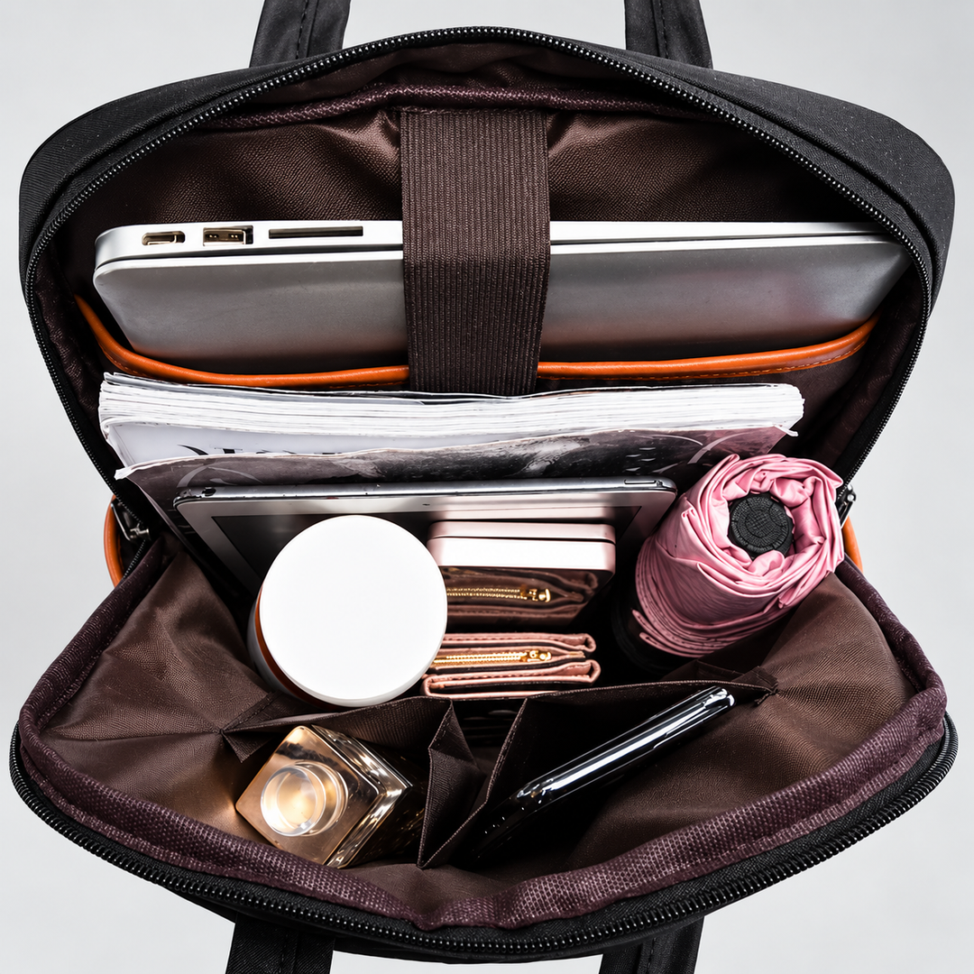 Travel Backpack Anti-Theft Water-Resistant Oxford with Hidden Zip Pocket 9
