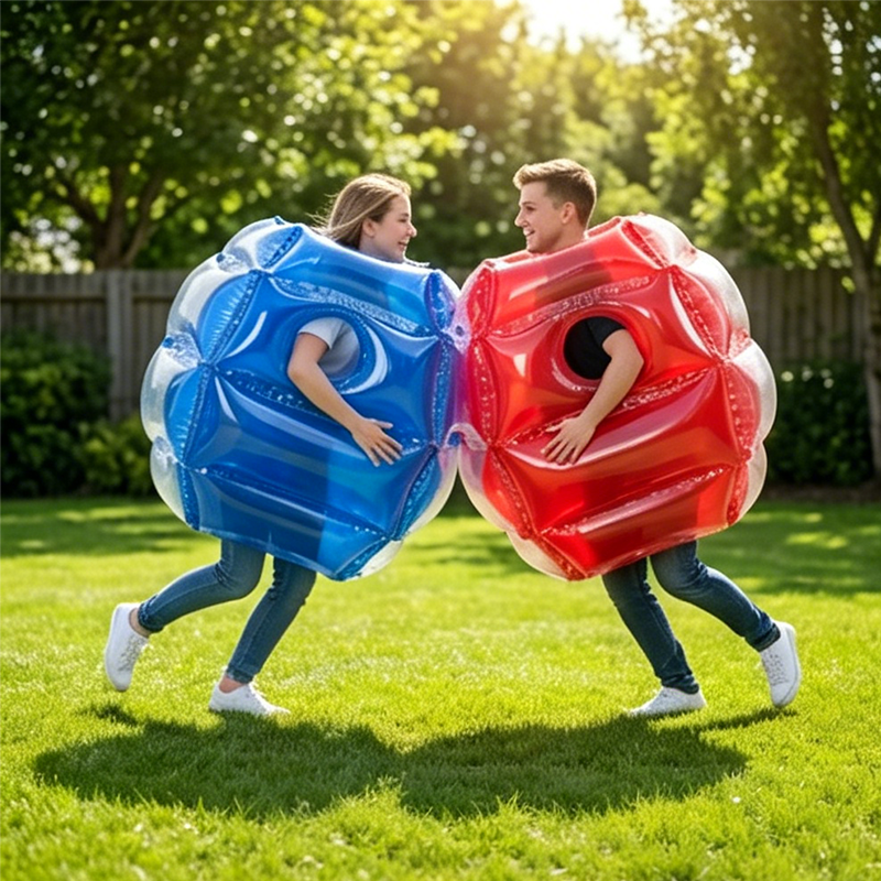 Inflatable Ball Toy PVC Air-Filled Bounce with Padded Cushioning Quick Inflate 7