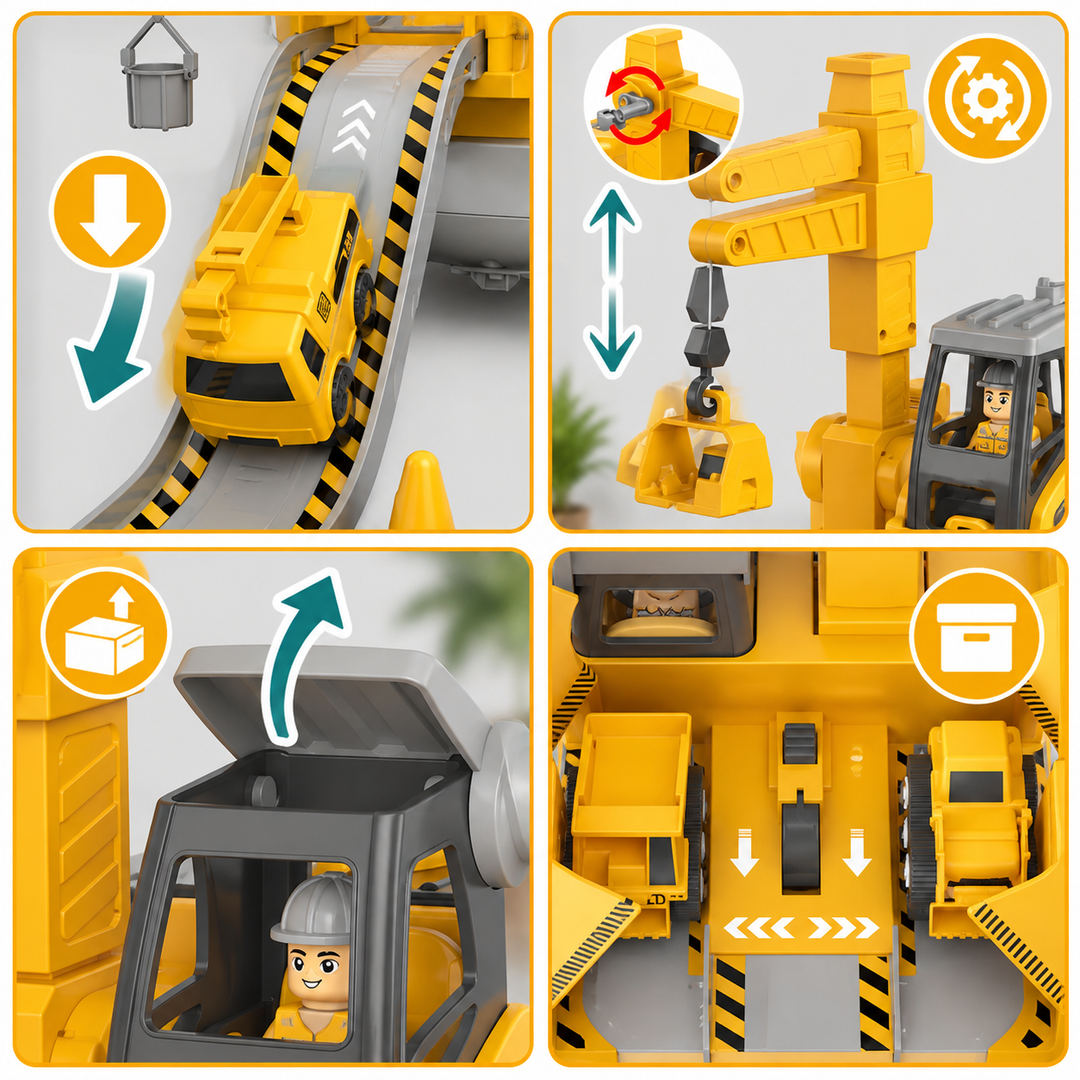 Take Apart Construction Vehicle Toy Set Screwdriver Figure 5