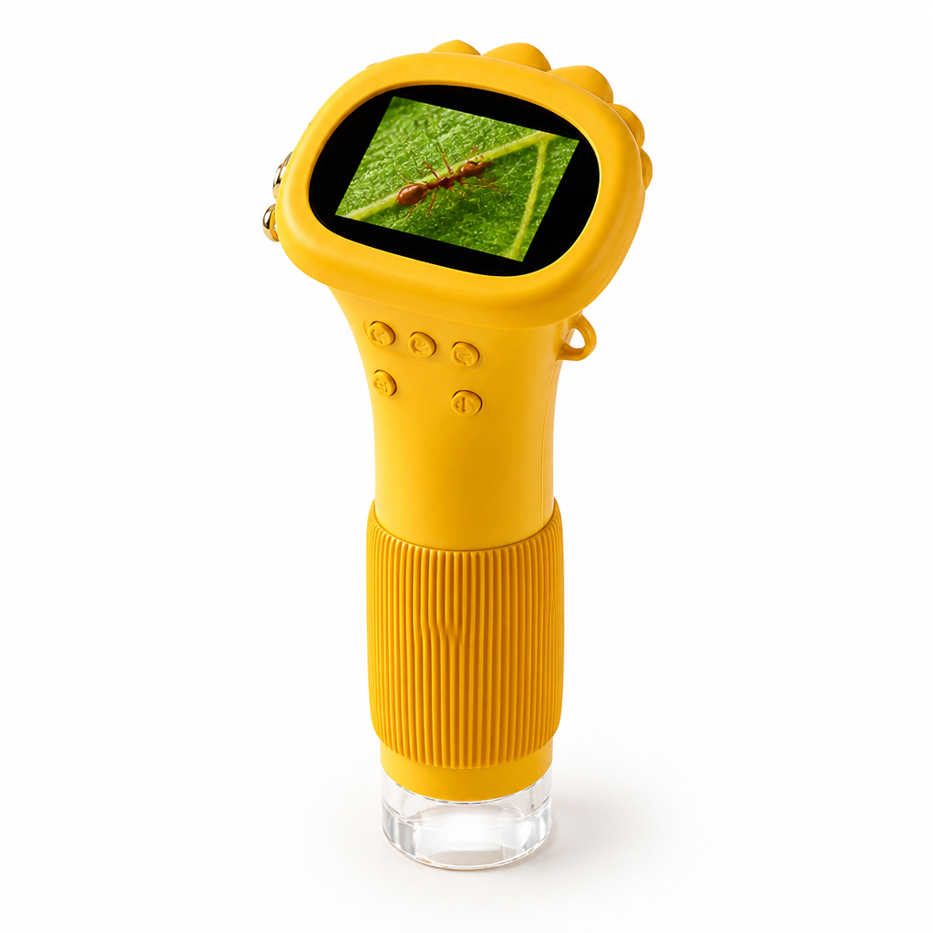 Digital Microscope Handheld Portable 1000X Zoom with Built-In Display 1