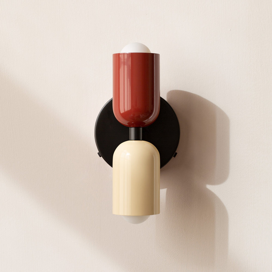 Macaron Wall Lamp Iron | Nordic Dome Design with Space-Saving Wall Mount | Soft Ambient Glow for Bedroom &amp; Corridor 4