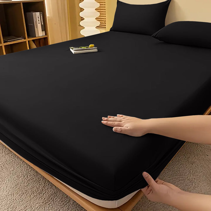 Extra Deep Fitted Bed Sheet, Up to 29 cm Depth | Single, Double, King, Super King, 12 Colours | Wrinkle-Resistant All-Season Fit 37
