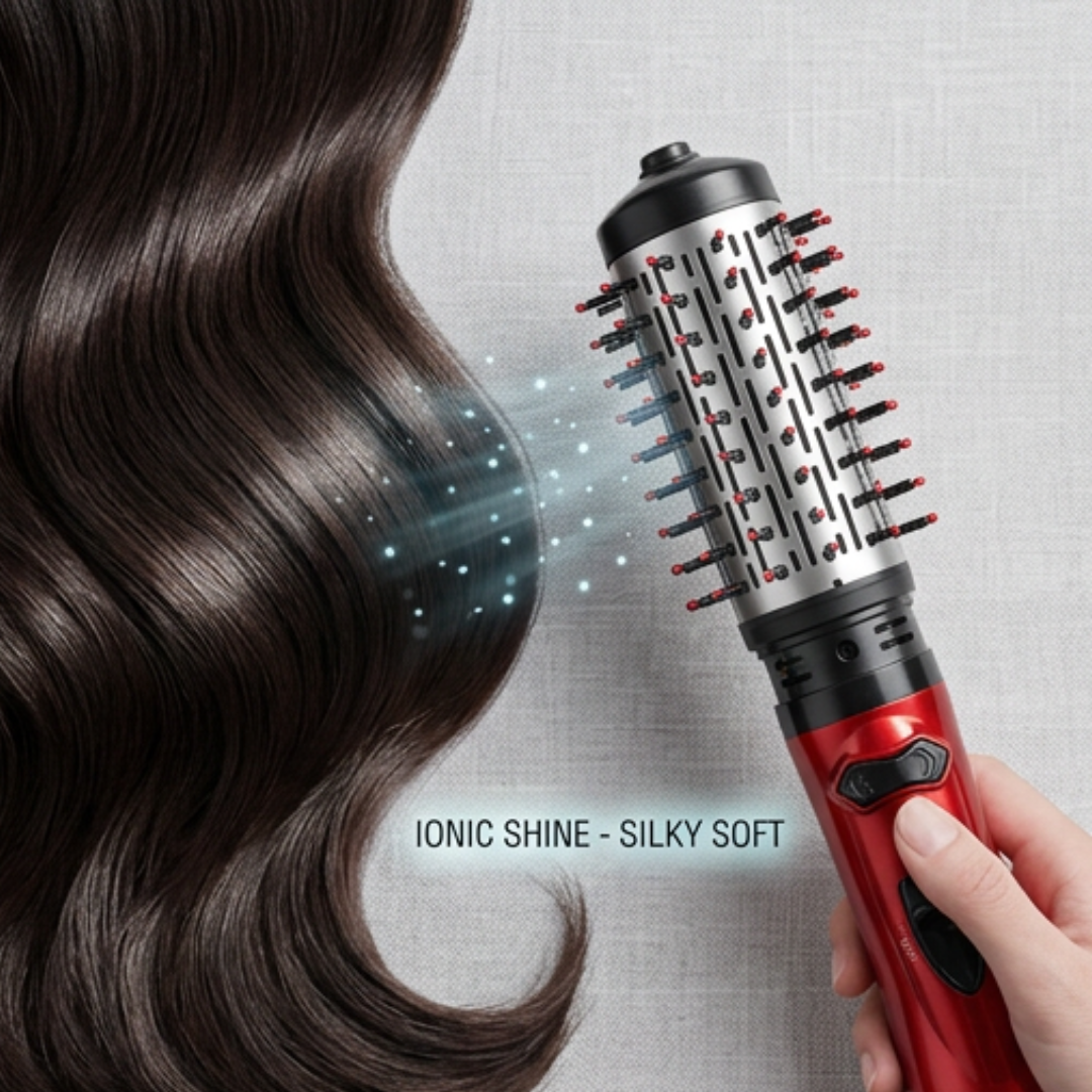 Ionic Hair Dryer for All Hair Types | Adjustable Heat and Airflow Settings | Fast Drying, Frizz-Free, Shiny Finish 6