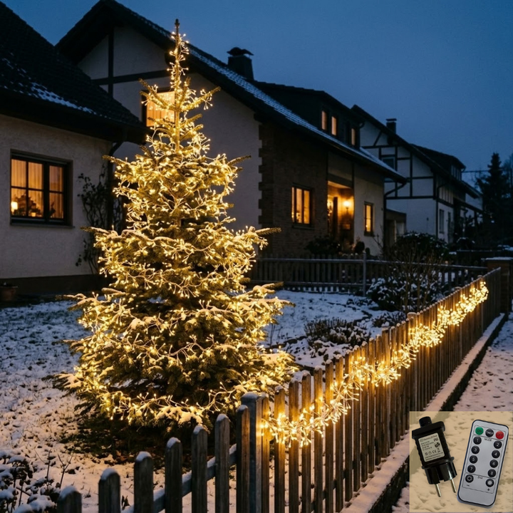 Christmas Lights Copper Wire LED IP65 Waterproof with Remote Control 9