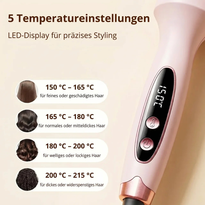 5-in-1 Hot Air Styling Brush | Ionic Technology | Dries, Straightens, Curls, Adds Volume &amp; Smooths Frizz for All Hair Types 10