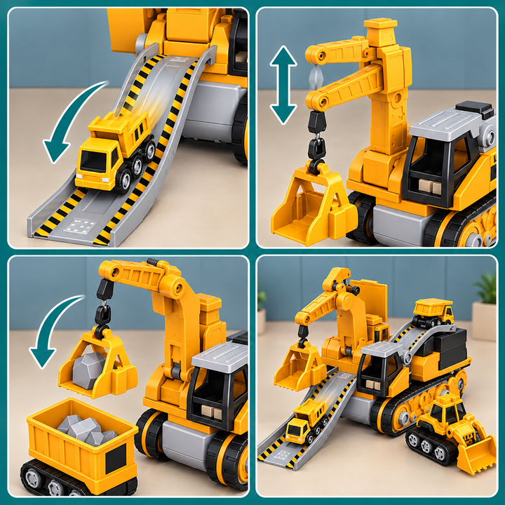 Take Apart Construction Vehicle Toy Set Screwdriver Figure 4