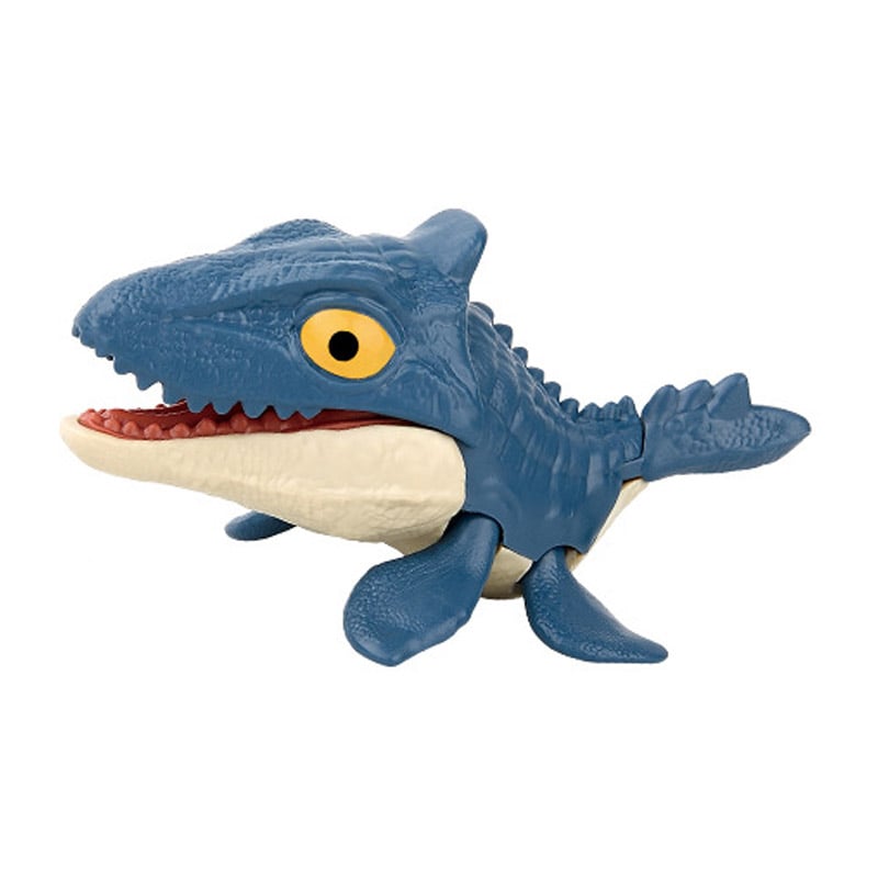 Dinosaur Toy Finger Puppet Bite-Ready Rounded Edges with Movable Tail 13
