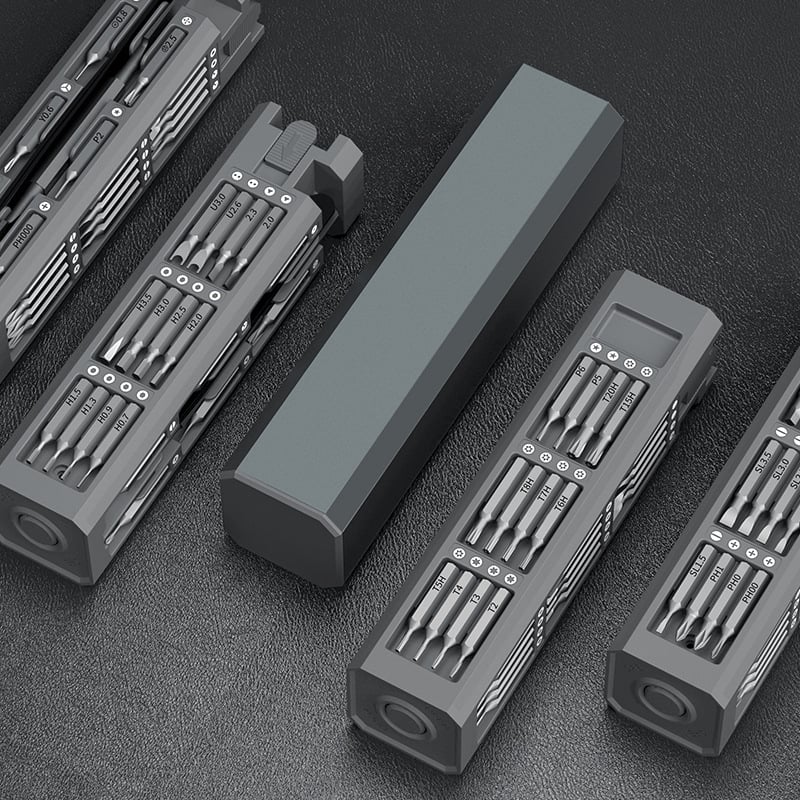 Mini Electric Screwdriver 40-in-1 | Adjustable Torque 0.05-3 Nm, S2 Steel Bits | USB-C Fast Charging, 400 Screws Per Charge 5