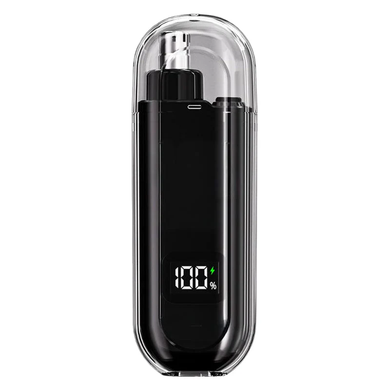 Nose Hair Styling Tool Waterproof Rechargeable with LED Battery Display 14