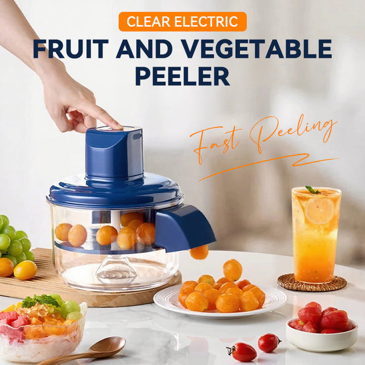5-Blade Electric Food Chopper USB Rechargeable Transparent Bowl 5