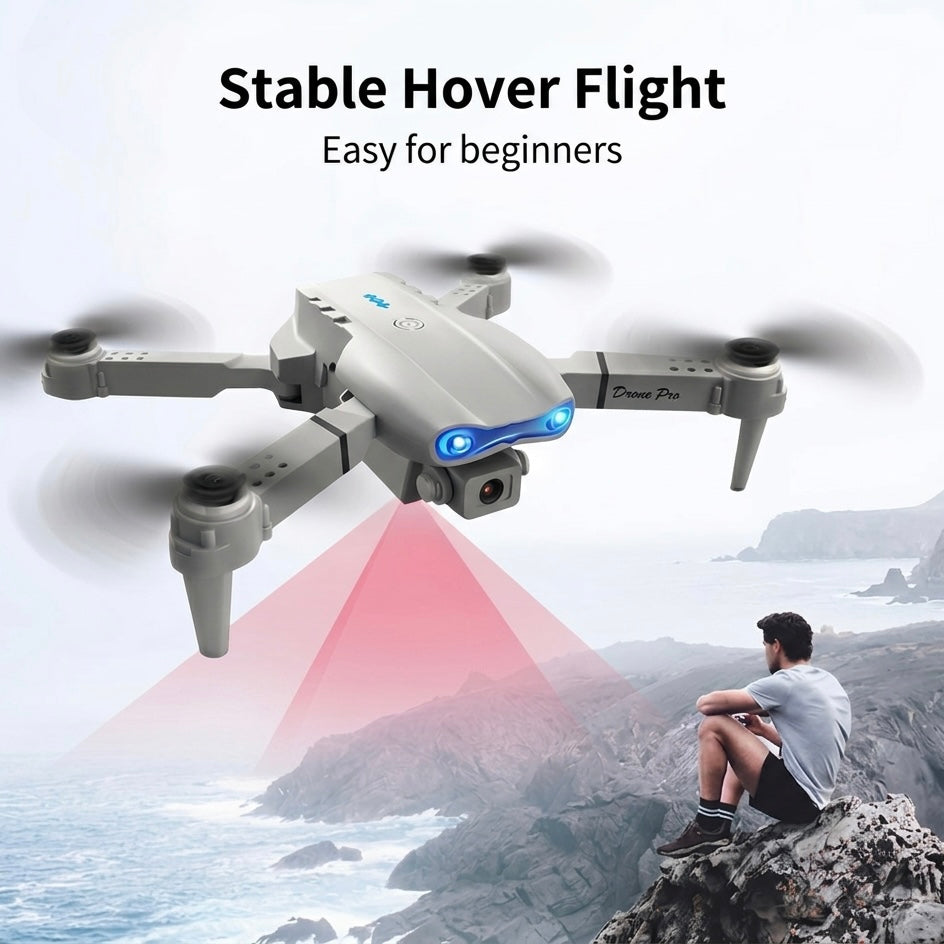 Aerial Vision | Foldable Mini Drone with Dual Camera | Optical Flow | Beginner-Friendly | Under 250g