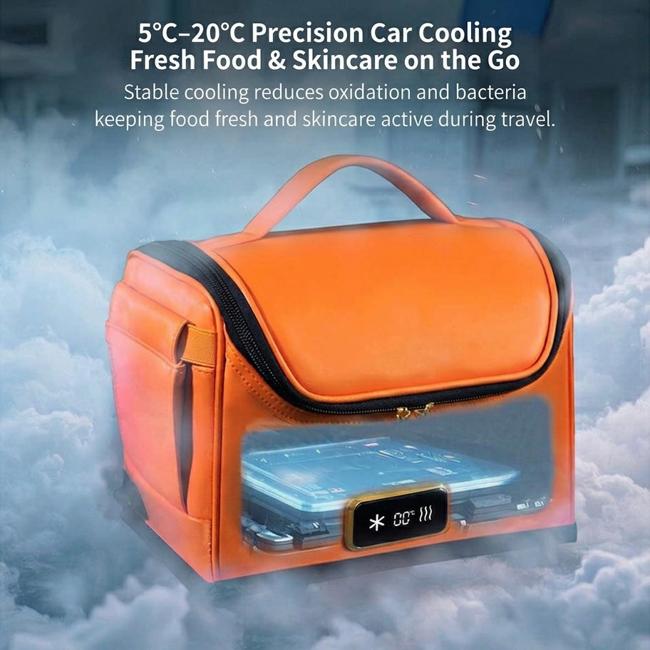 Portable Car Mini Fridge | 4L | Cooling 5–20°C & Heating to 70°C | 12V | 36W | 1.1kg