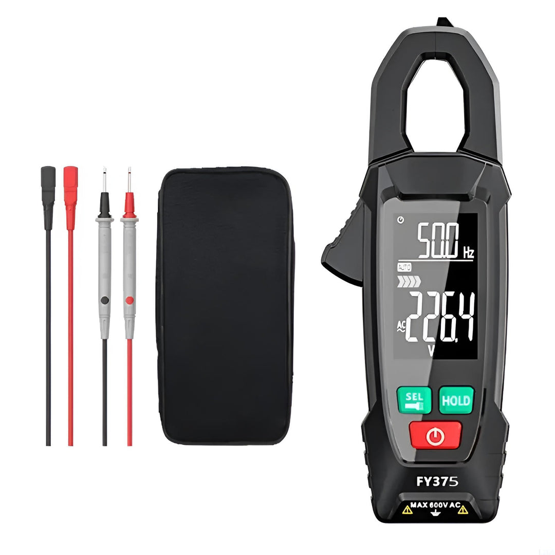 AC DC Clamp Meter | True RMS Auto-Ranging with NCV Detection | 600V Voltage & 200A Current Tester with Continuity