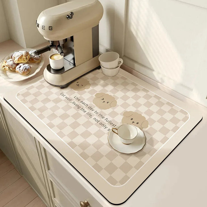 Absorbent Kitchen Mat, Non-slip Backing, Quick Drying 3
