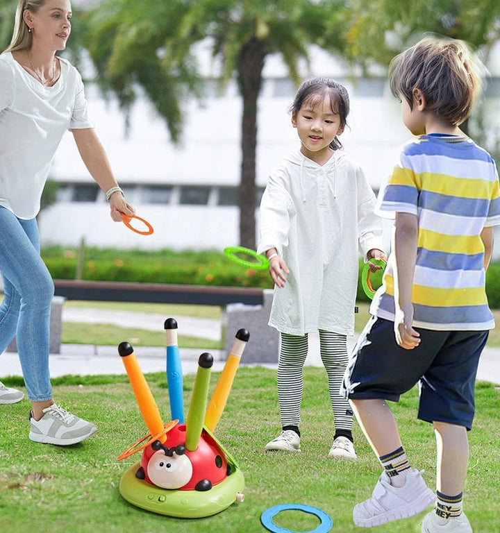 Active Play Set with Skipping Rope, Ring Toss and Stomp Rocket 1
