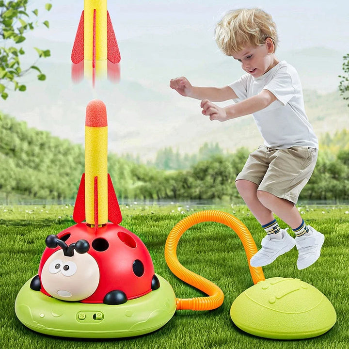 Active Play Set with Skipping Rope, Ring Toss and Stomp Rocket 2