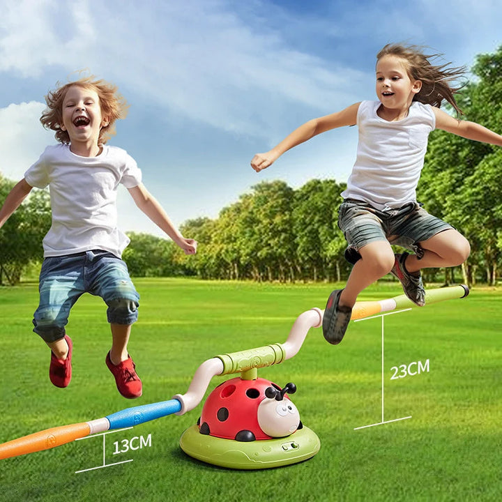Active Play Set with Skipping Rope, Ring Toss and Stomp Rocket 3