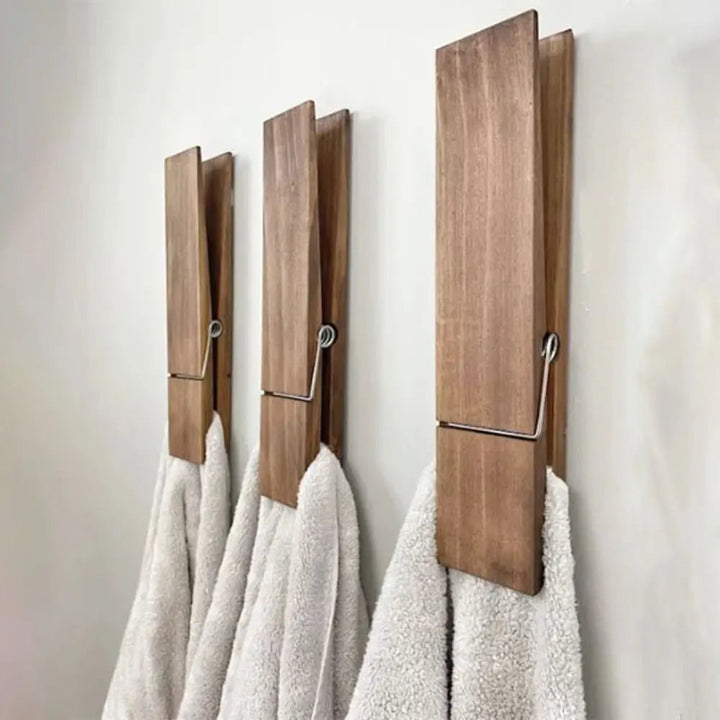 Adhesive Towel Clip Wall Hanger No Drill Towel Holder 0