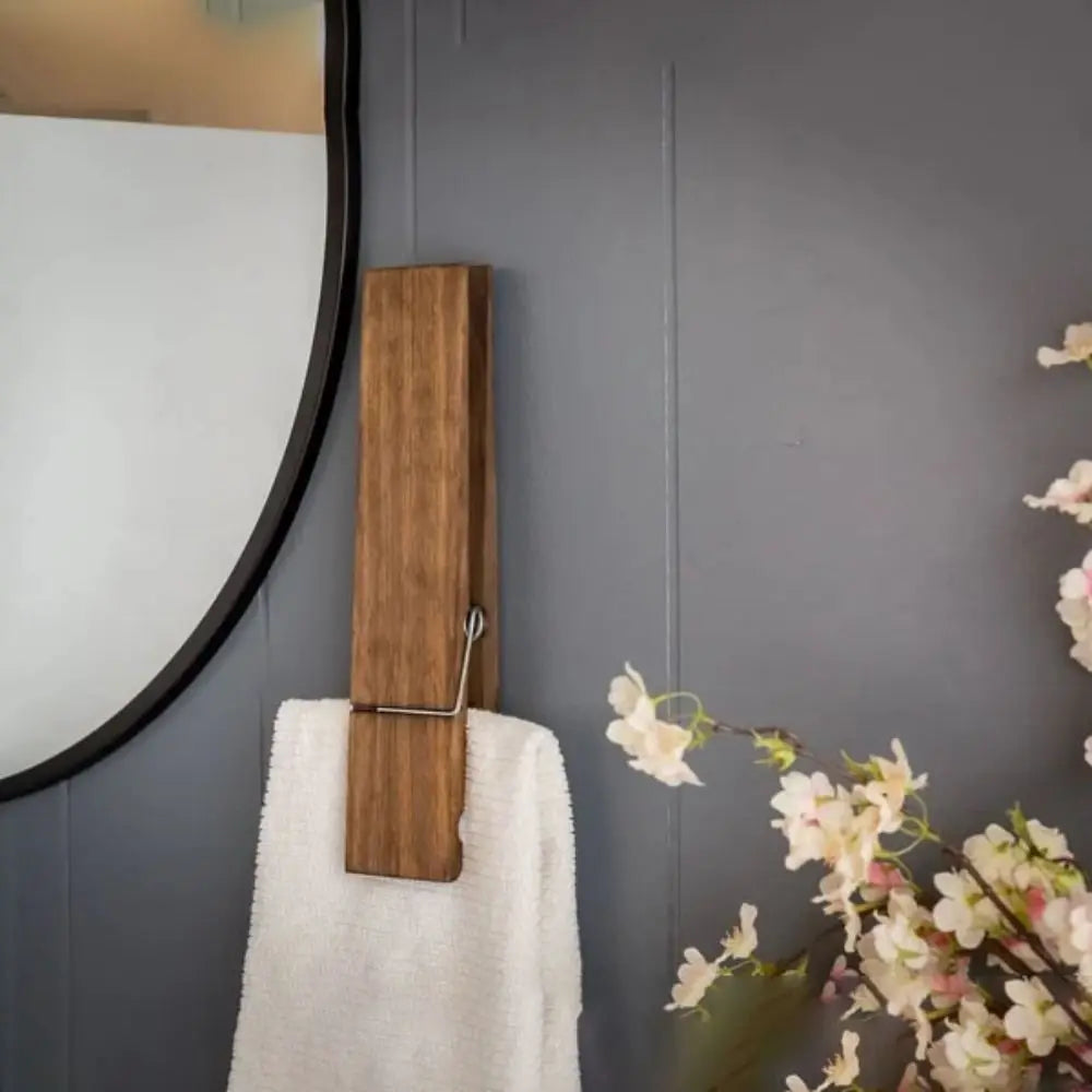 Adhesive Towel Clip Wall Hanger No Drill Towel Holder 3