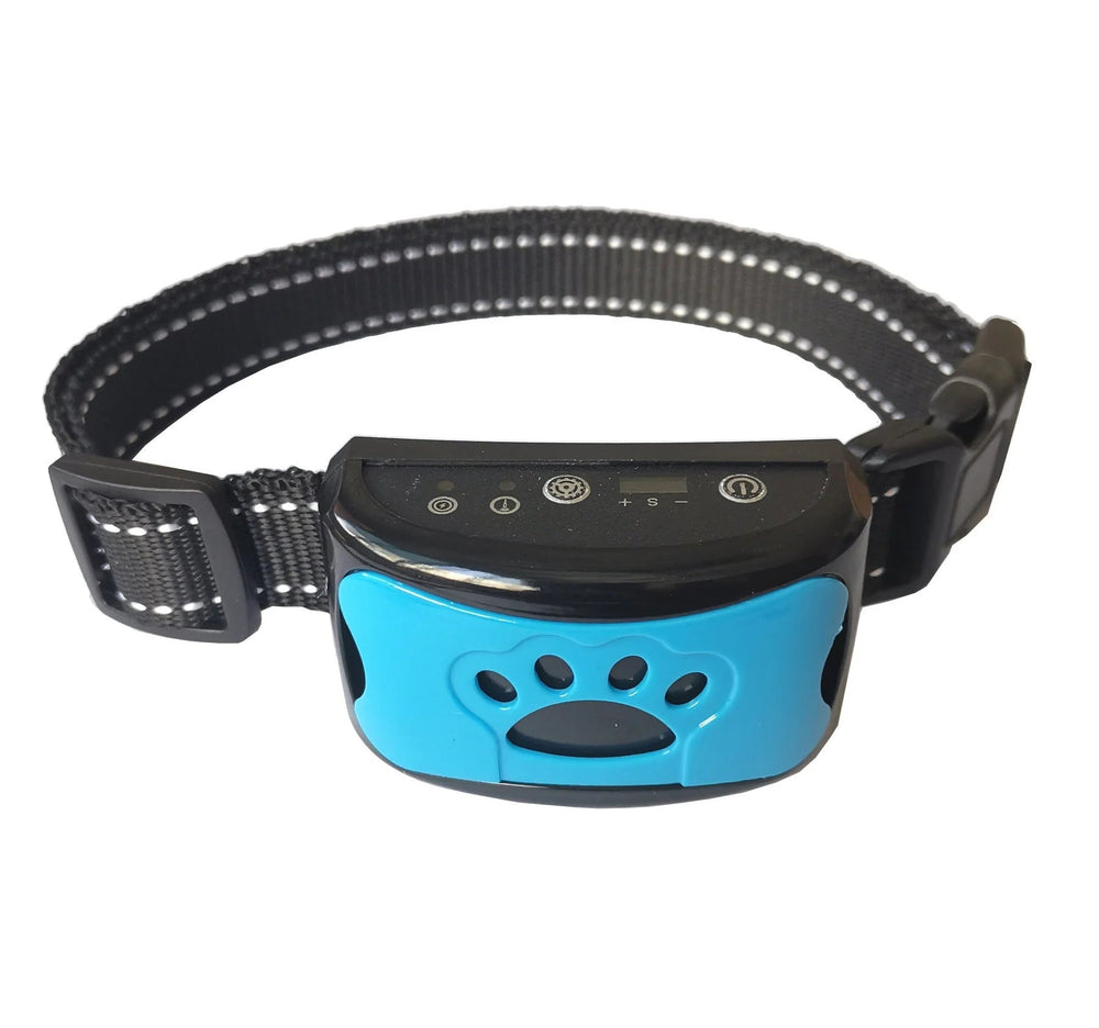 Adjustable Anti-Bark Dog Collar Rechargeable No Shock Training