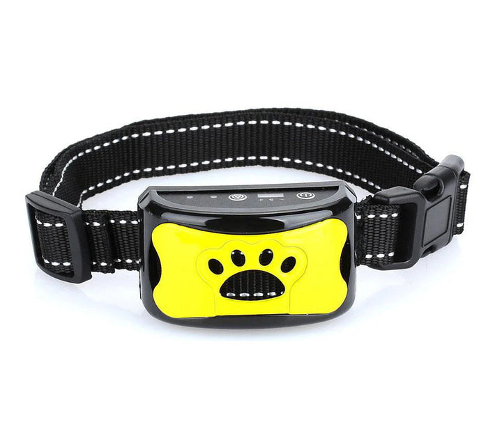 Adjustable Anti-Bark Dog Collar Rechargeable No Shock Training