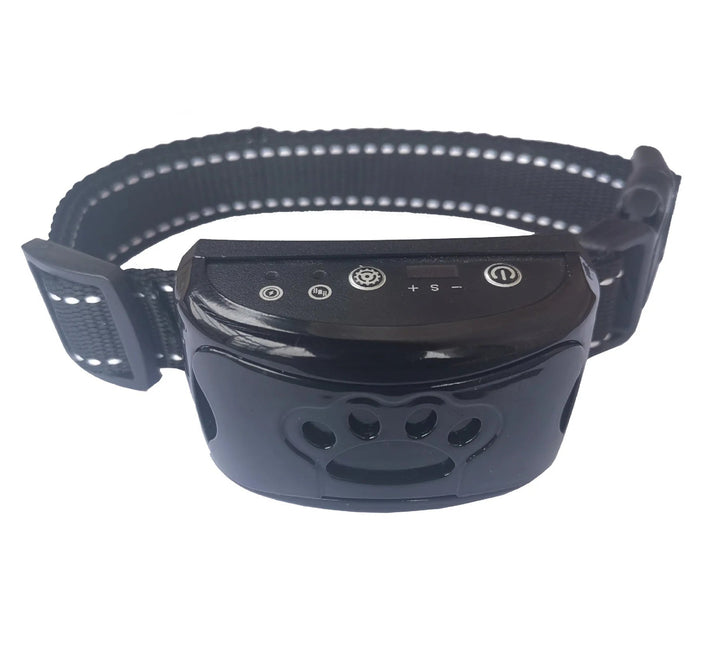 Adjustable Anti-Bark Dog Collar Rechargeable No Shock Training