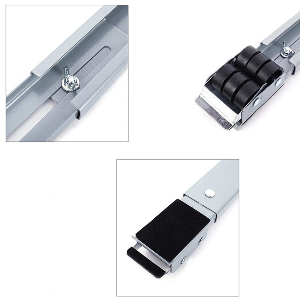 Adjustable Appliance Roller | Telescoping Bars, Grip Pads