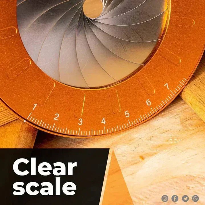 Adjustable Circle Drawing Tool | ExactCurve Compass Stretch Ruler