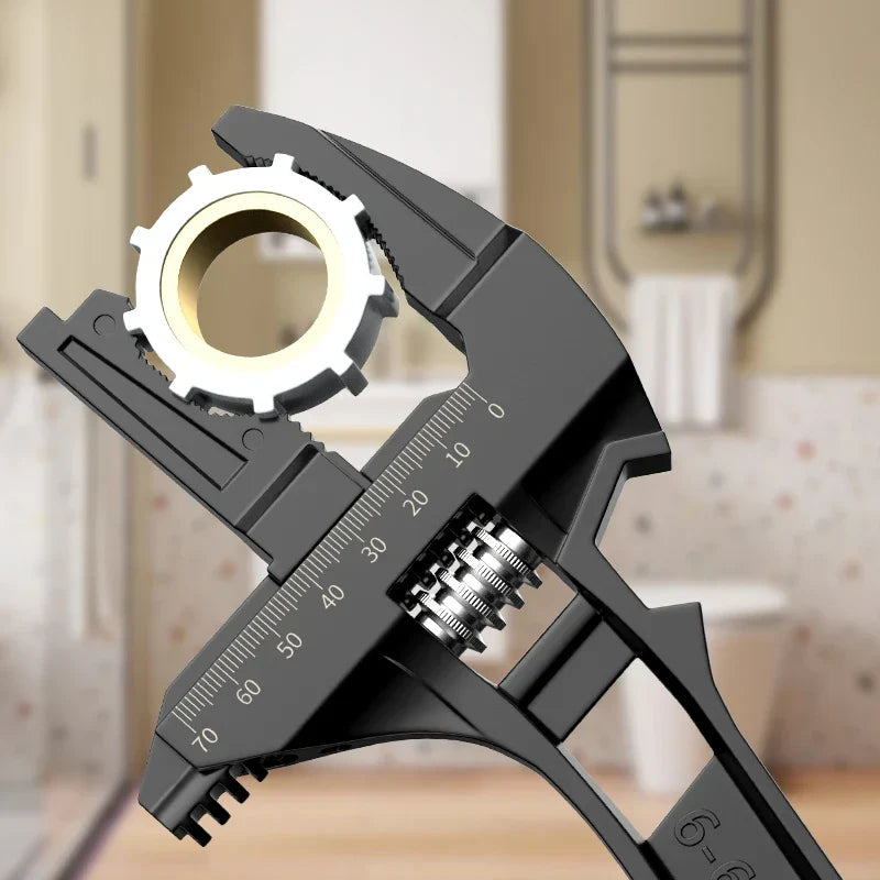 Adjustable Universal Wrench Large Opening Quick-Adjust