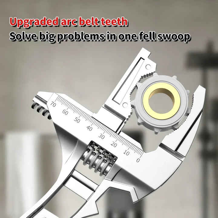 Adjustable Universal Wrench Large Opening Quick-Adjust