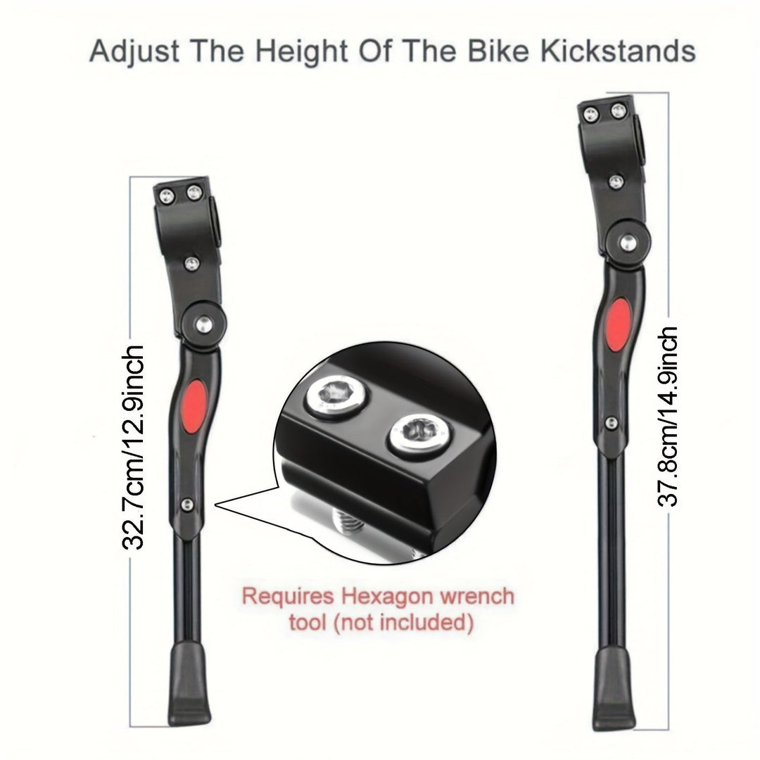 Adjustable bicycle stand 32.7-37.8 cm made of aluminum 5