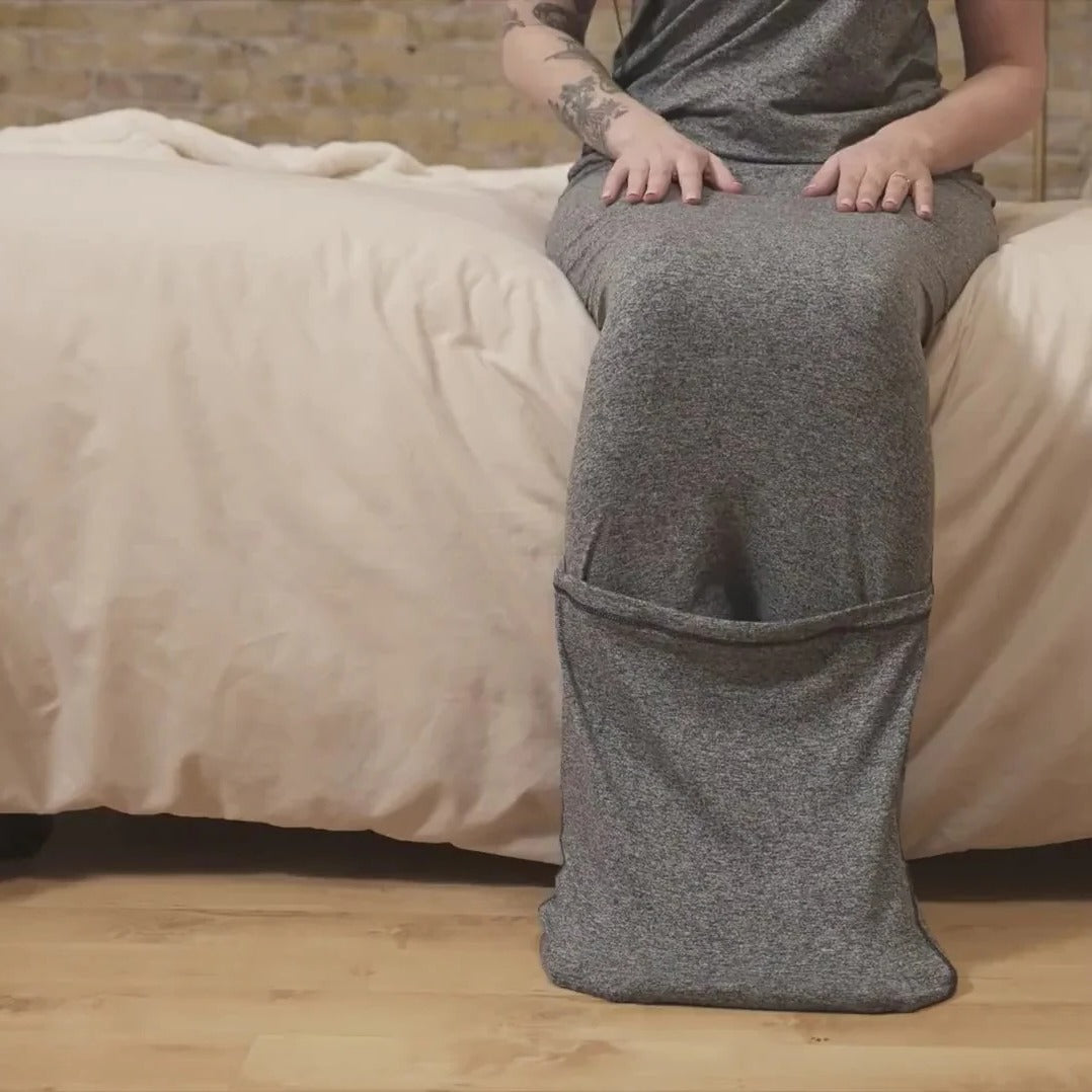 Adult Swaddle Blanket | Full-Body Gentle Compression Wrap | Breathable Design Supports Relaxation and Restful Sleep