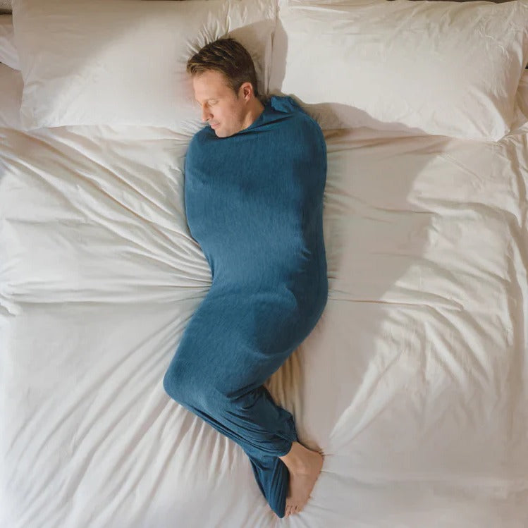 Adult Swaddle Blanket | Full-Body Gentle Compression Wrap | Breathable Design Supports Relaxation and Restful Sleep