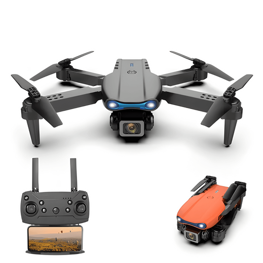 Aerial Vision | 4K Drone with Dual Camera & Advanced Stability | Compact Design for Stunning Aerial Photography 0