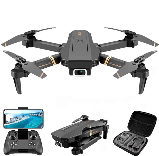 Aerial Vision | WIFI FPV Drone with Dual 4K Camera & Foldable Design | Compact Quadcopter for Stunning Aerial Photography 0